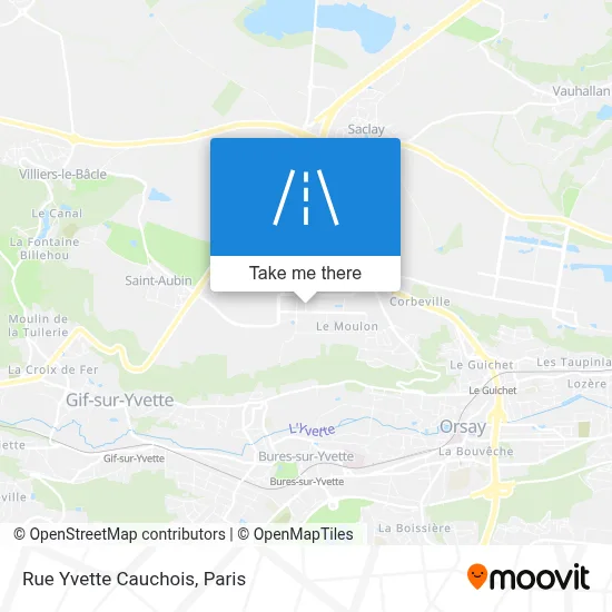 Rue Yvette Cauchois map