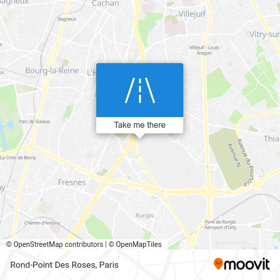 Rond-Point Des Roses map