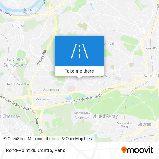 Rond-Point du Centre map