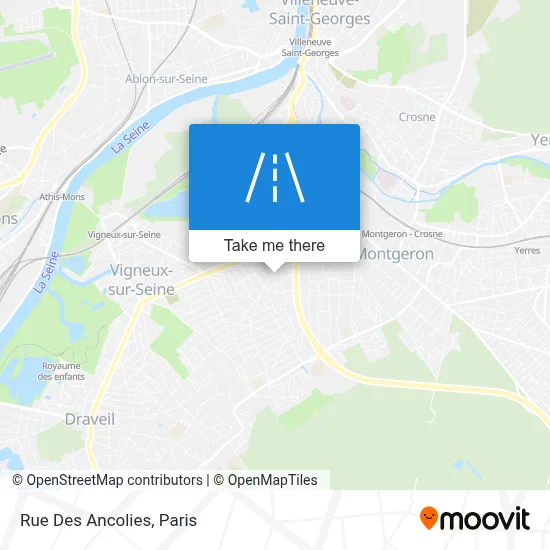 Rue Des Ancolies map