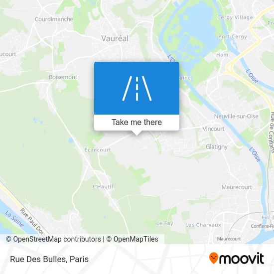 Rue Des Bulles map