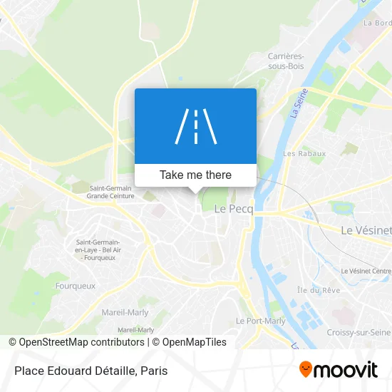 Place Edouard Détaille map
