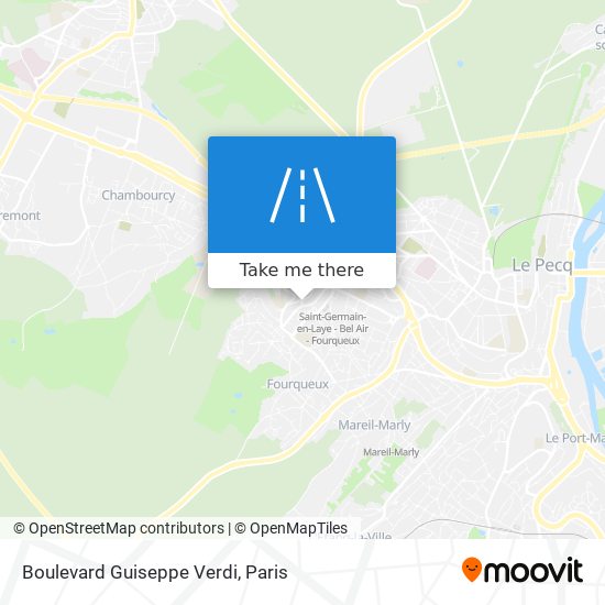 Mapa Boulevard Guiseppe Verdi