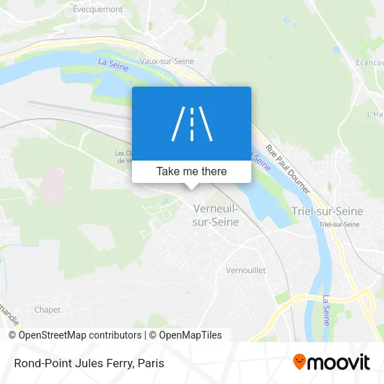 Mapa Rond-Point Jules Ferry