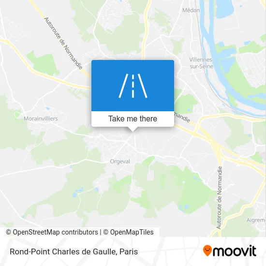 Rond-Point Charles de Gaulle map