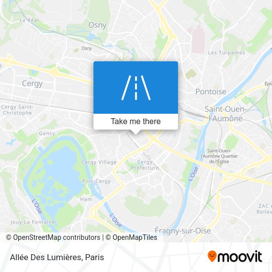 Allée Des Lumières map