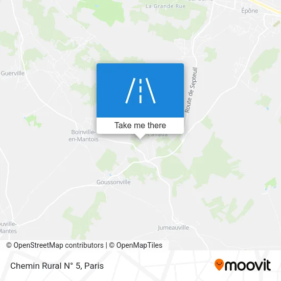 Chemin Rural N° 5 map