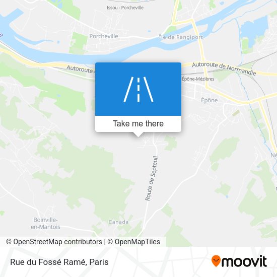 Rue du Fossé Ramé map