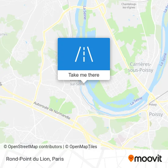 Rond-Point du Lion map