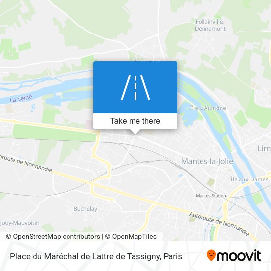 Place du Maréchal de Lattre de Tassigny map