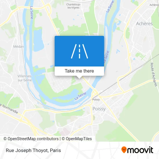 Rue Joseph Thoyot map