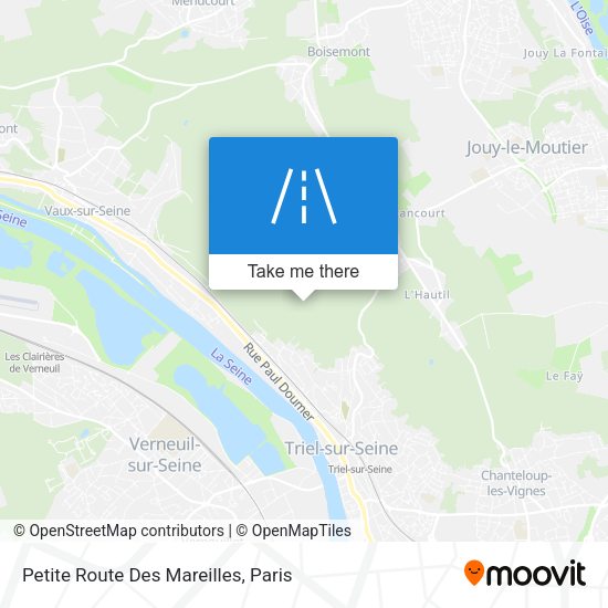 Petite Route Des Mareilles map