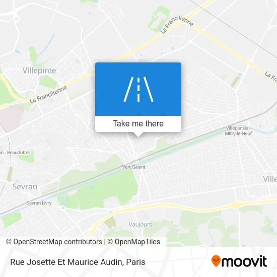 Rue Josette Et Maurice Audin map