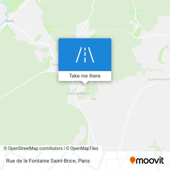 Rue de la Fontaine Saint-Brice map