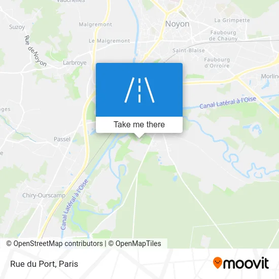 Rue du Port map