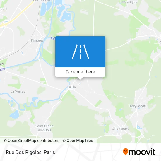 Rue Des Rigoles map