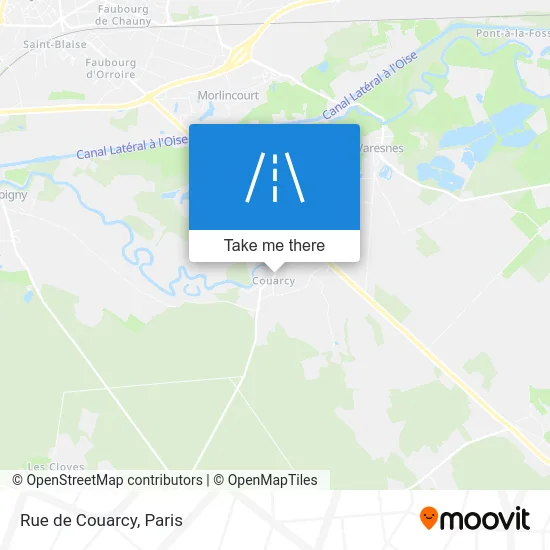 Rue de Couarcy map