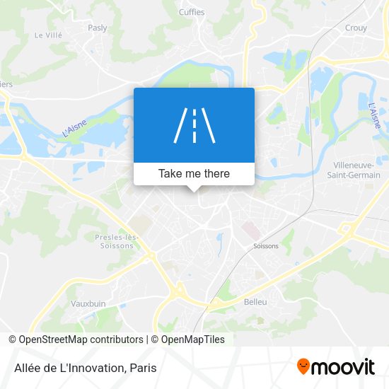 Allée de L'Innovation map
