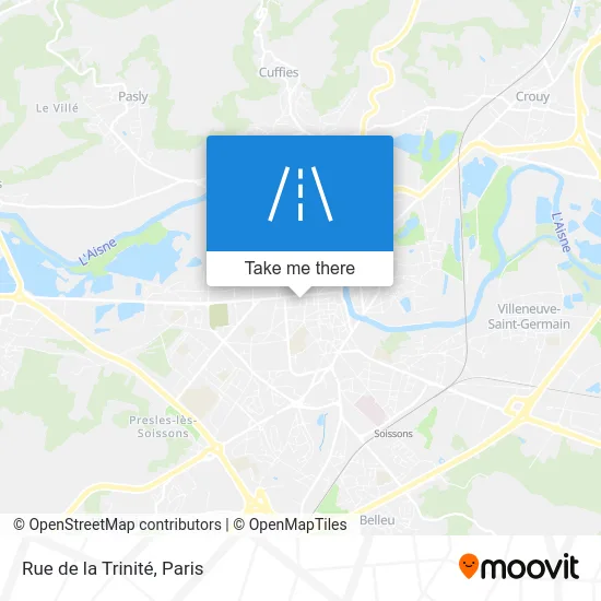 Rue de la Trinité map