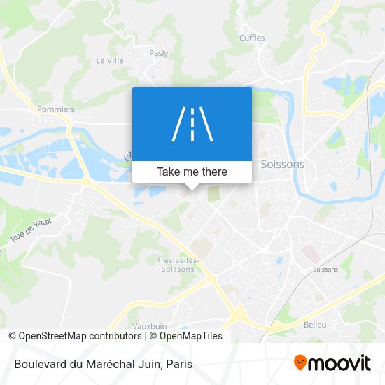 Boulevard du Maréchal Juin map