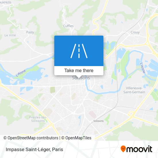 Impasse Saint-Léger map