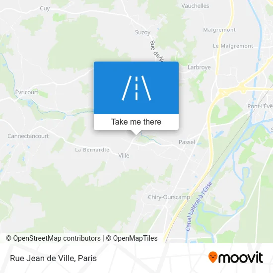 Rue Jean de Ville map