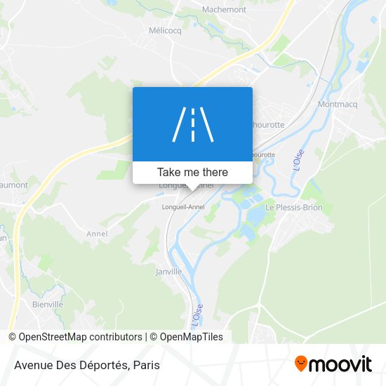 Avenue Des Déportés map