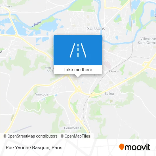 Rue Yvonne Basquin map
