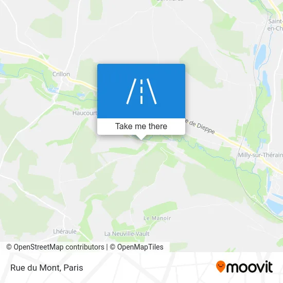 Rue du Mont map