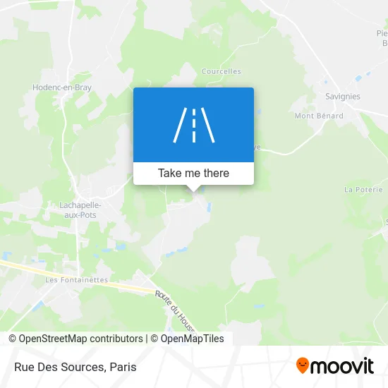 Rue Des Sources map