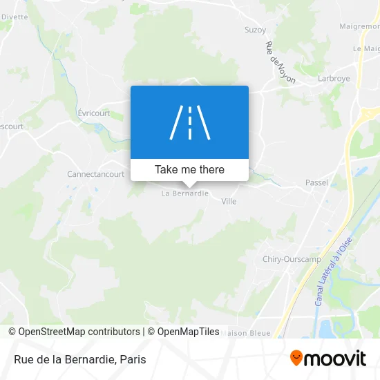 Rue de la Bernardie map