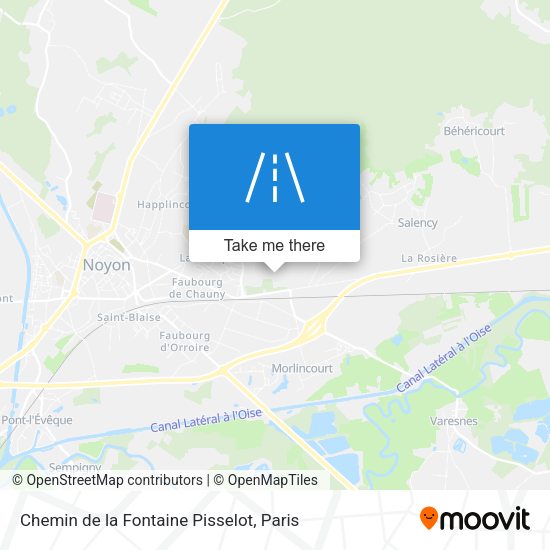Chemin de la Fontaine Pisselot map