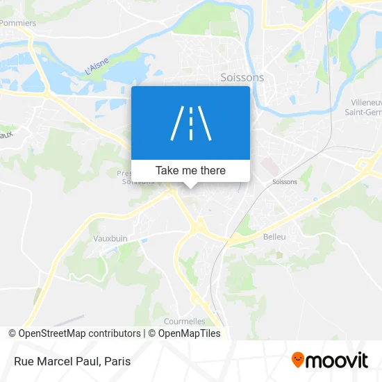 Rue Marcel Paul map