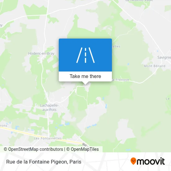 Rue de la Fontaine Pigeon map