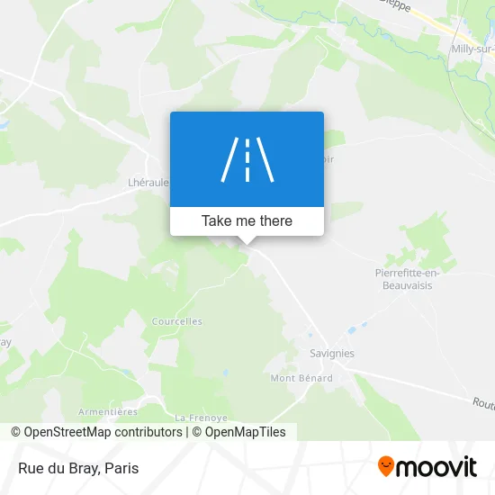 Rue du Bray map