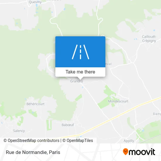 Rue de Normandie map