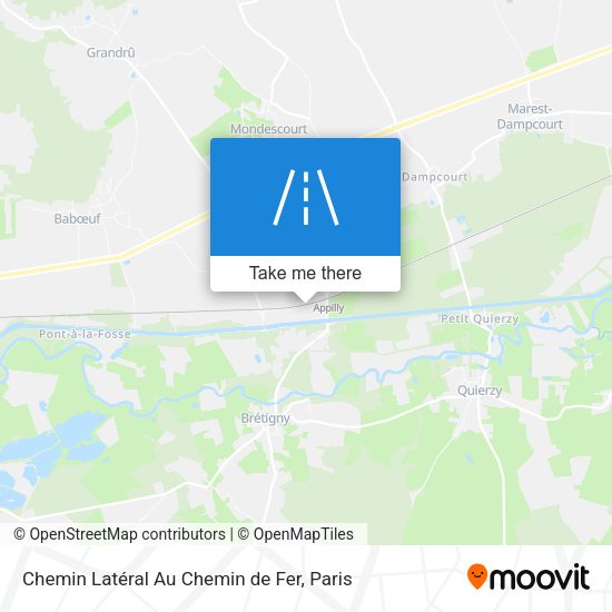 Chemin Latéral Au Chemin de Fer map
