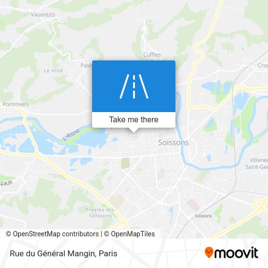 Rue du Général Mangin map