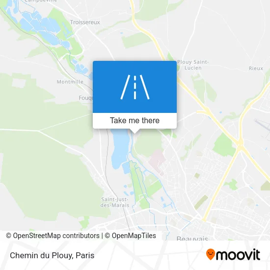 Chemin du Plouy map