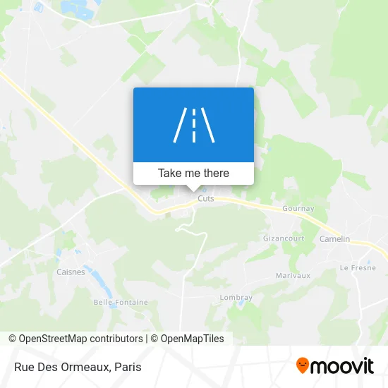 Rue Des Ormeaux map