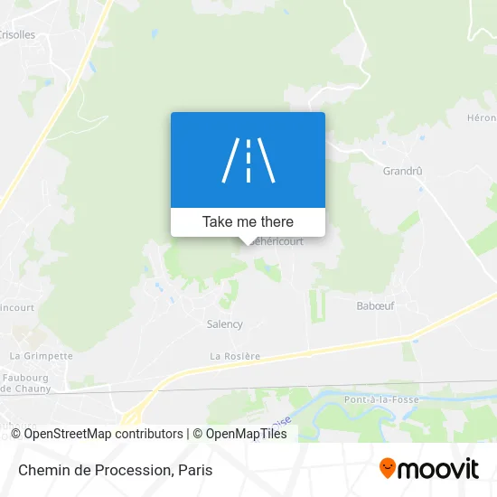 Chemin de Procession map