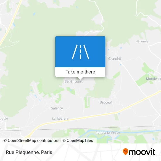 Rue Pisquenne map