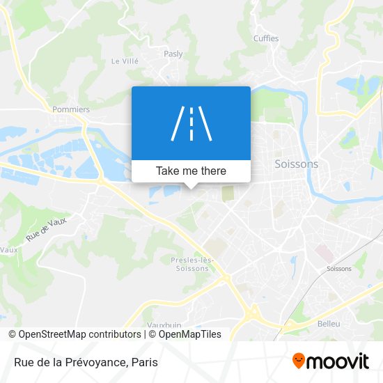 Rue de la Prévoyance map