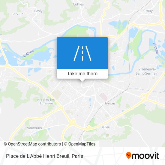 Place de L'Abbé Henri Breuil map