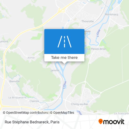 Rue Stéphane Bednareck map