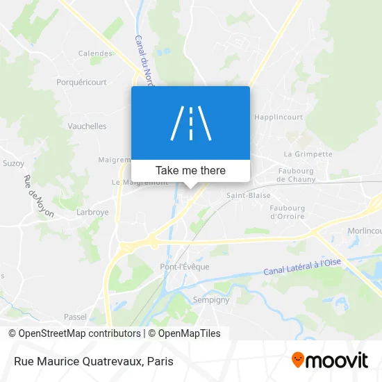 Rue Maurice Quatrevaux map
