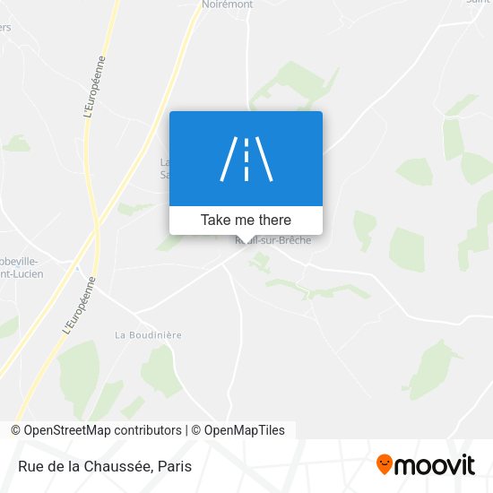Rue de la Chaussée map