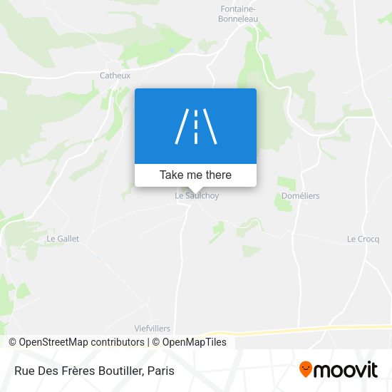 Rue Des Frères Boutiller map