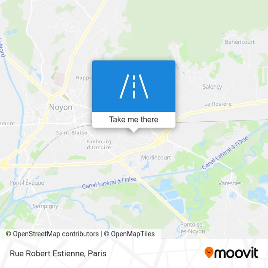 Rue Robert Estienne map