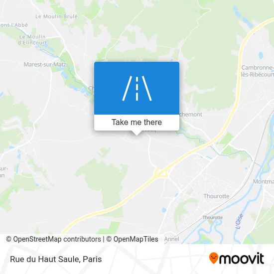 Rue du Haut Saule map